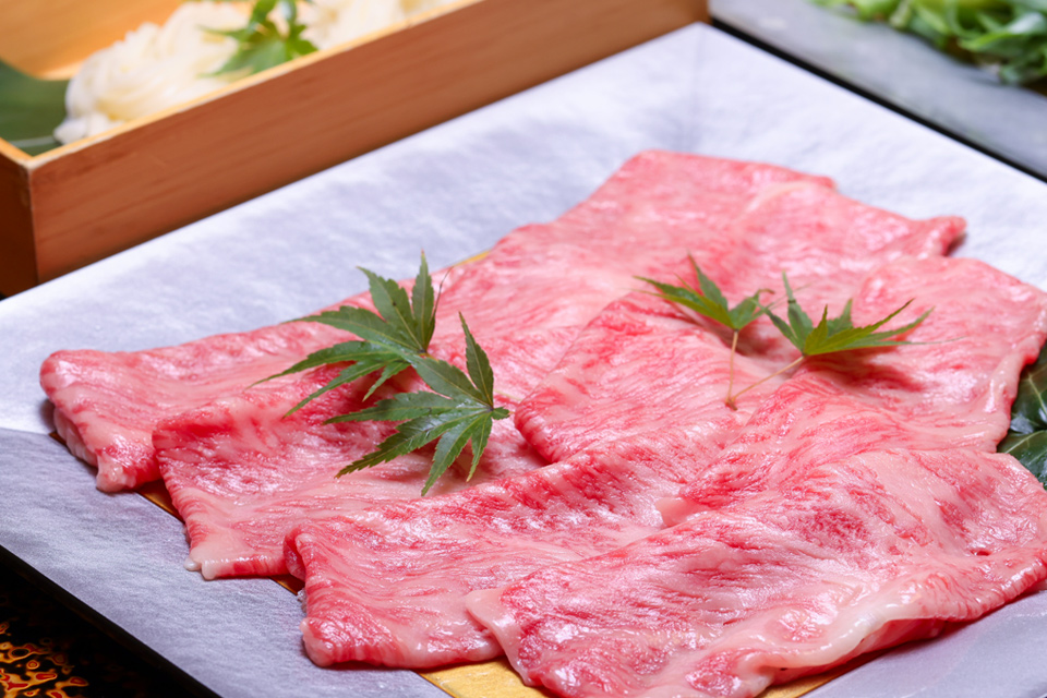 写真：丹波牛の流れを汲む優れた肉質の京都牛