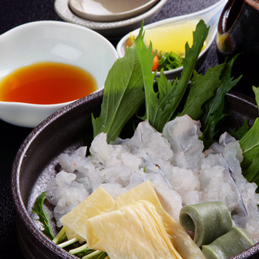 写真：鮮魚を使った花咲の和食・京料理