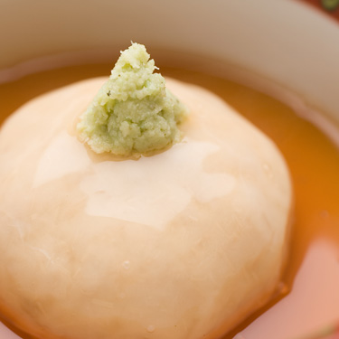 写真：京野菜を使った花咲の和食・京料理