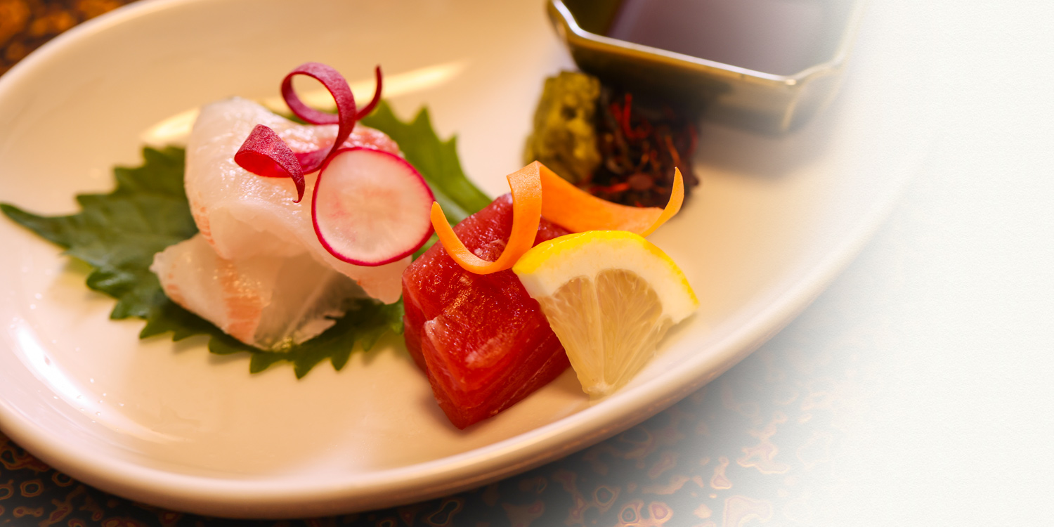 写真：昼の会席料理
