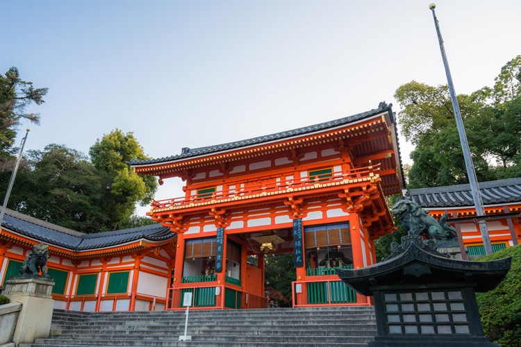 写真：A 八坂神社・円山公園